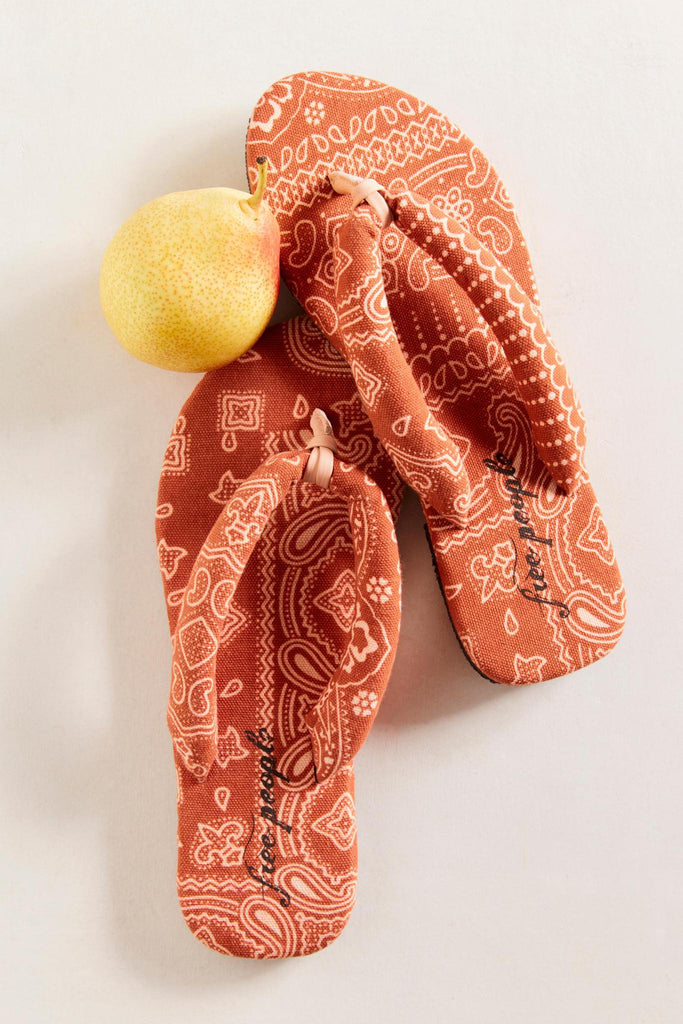Es Verdra Cotton Thong Sandals