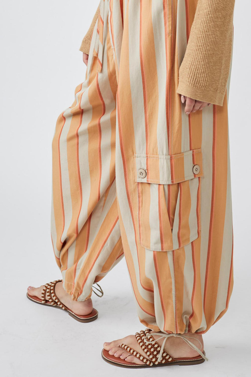 Palash Yarn-Dyed Cargo Pants