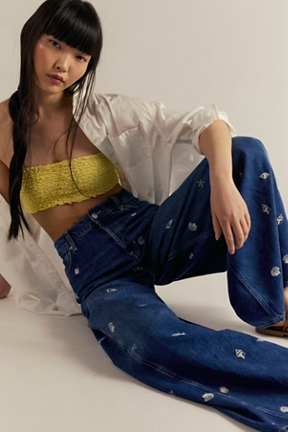 WestWard Embroidered Jean