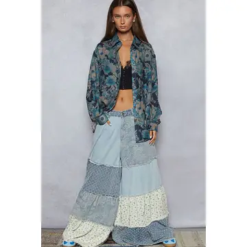 Mia Top Blue