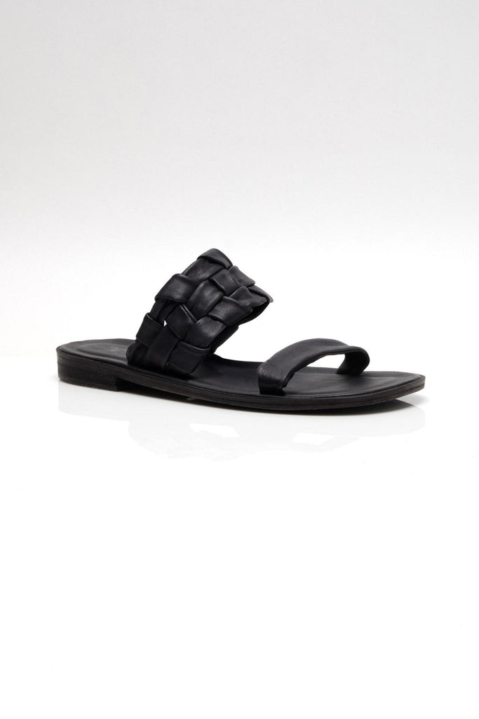 Woven River Slip-On Sandals