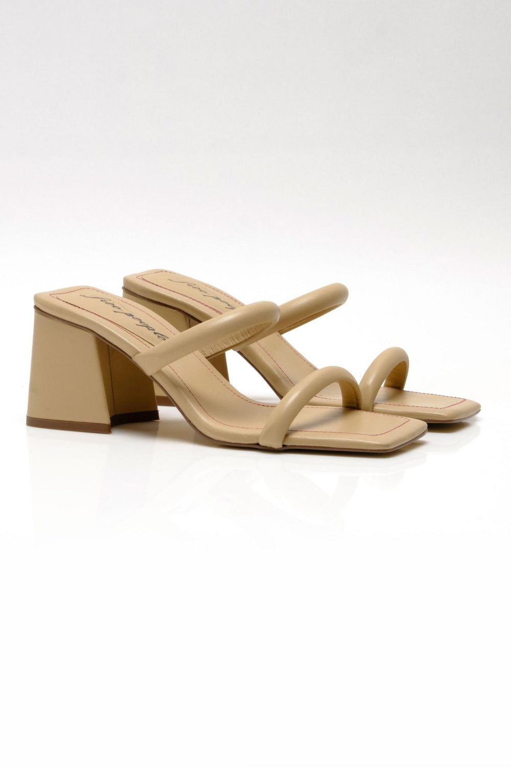 Parker Double Strap Heels