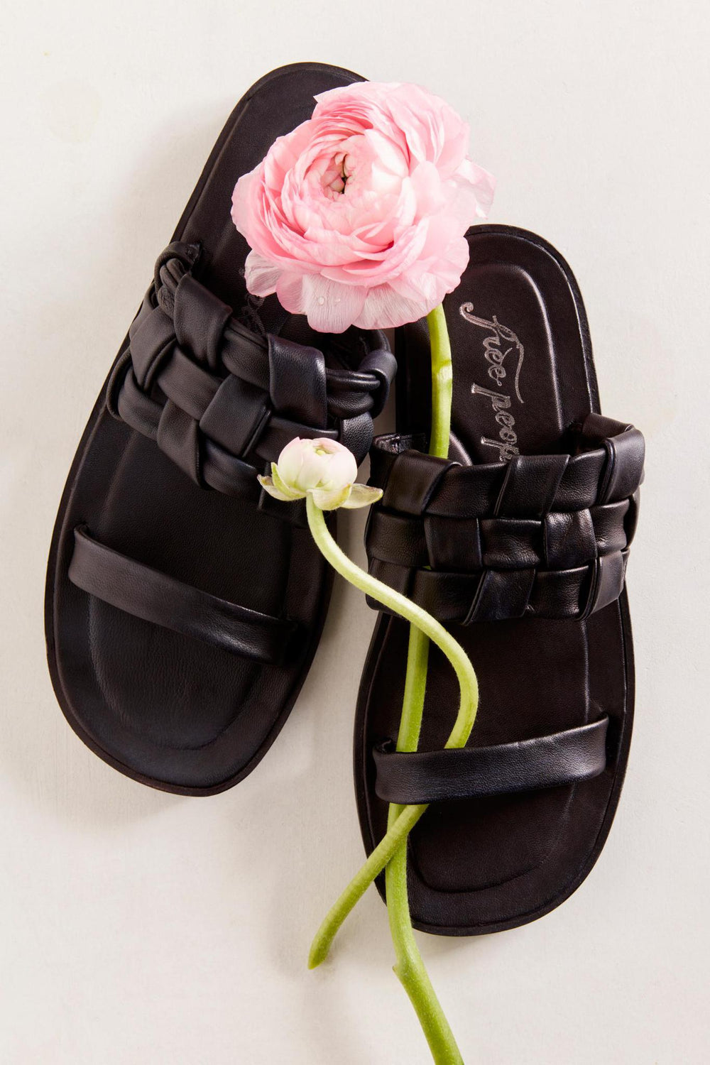 Woven River Slip-On Sandals