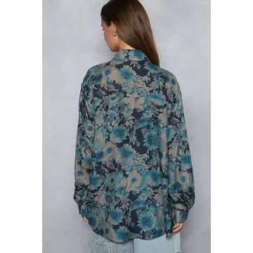 Mia Top Blue