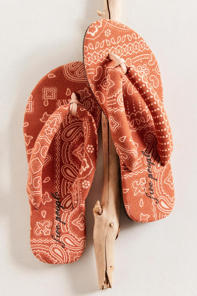 Es Verdra Cotton Thong Sandals