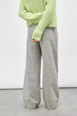 Joey Poplin Stripe Pants