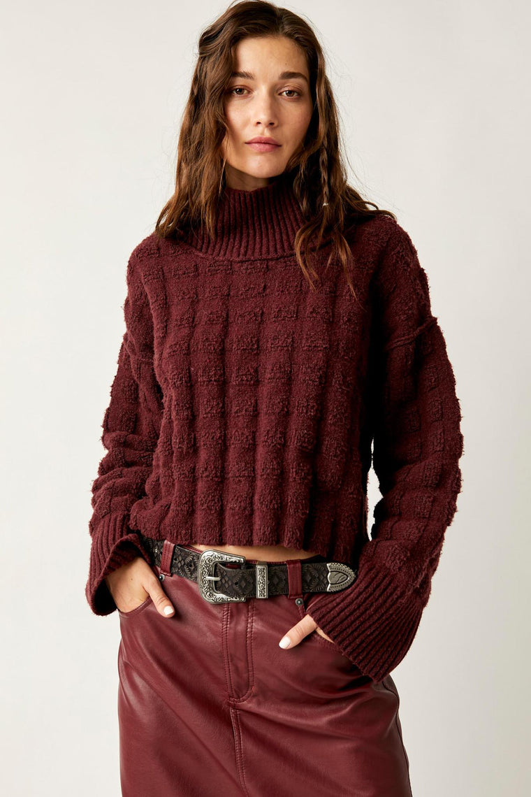 Soul Searcher Mock Neck Sweater