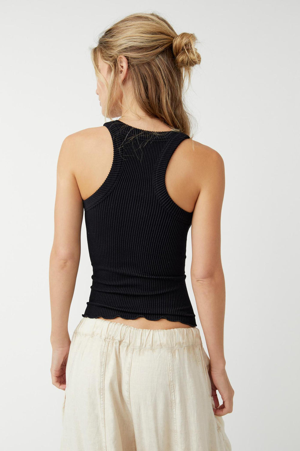 Ribbed Seamless Tank