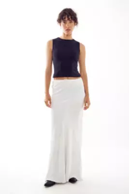 Linen Maxi Skirt