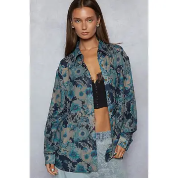 Mia Top Blue