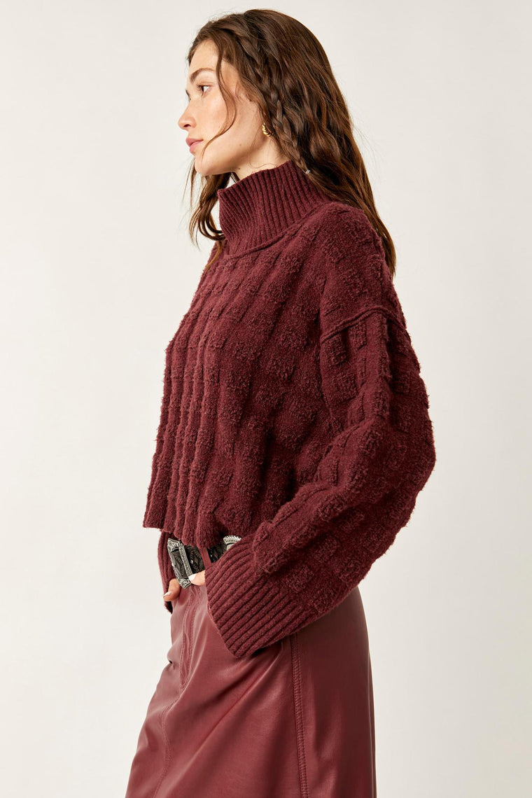 Soul Searcher Mock Neck Sweater