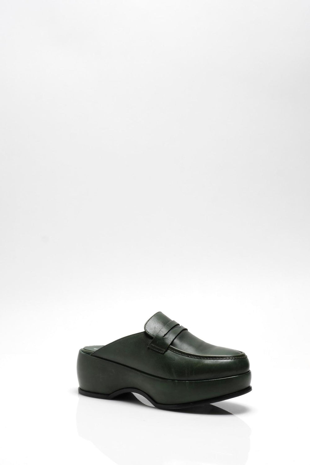 Winston Platform Loafer Mule