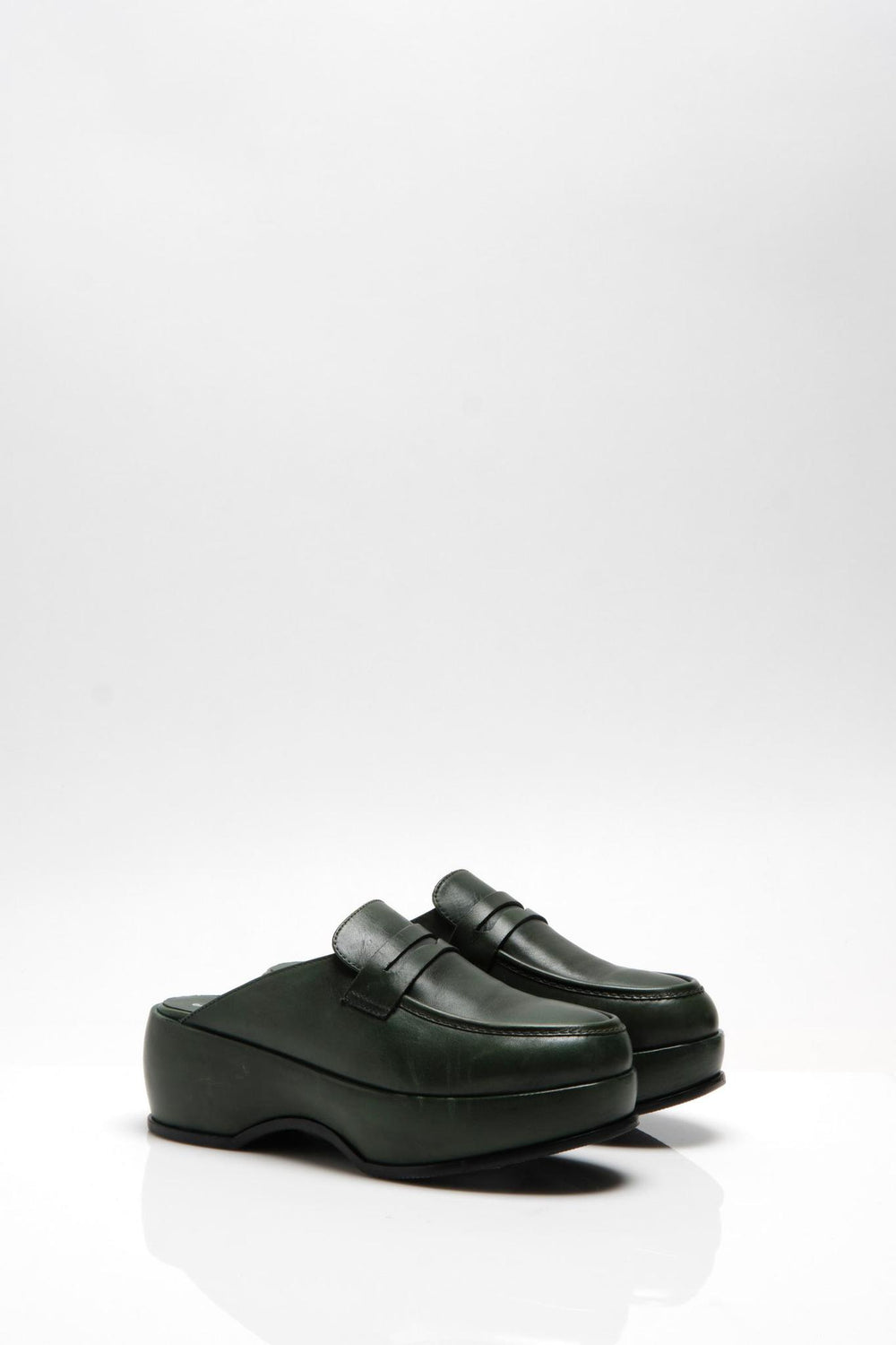 Winston Platform Loafer Mule