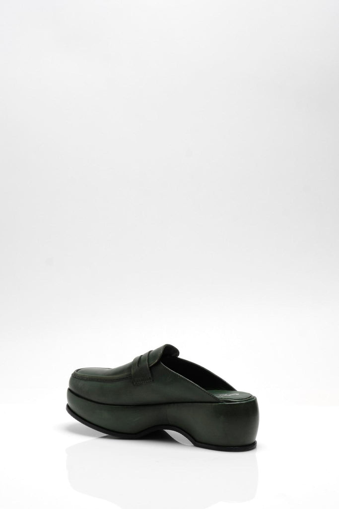 Winston Platform Loafer Mule